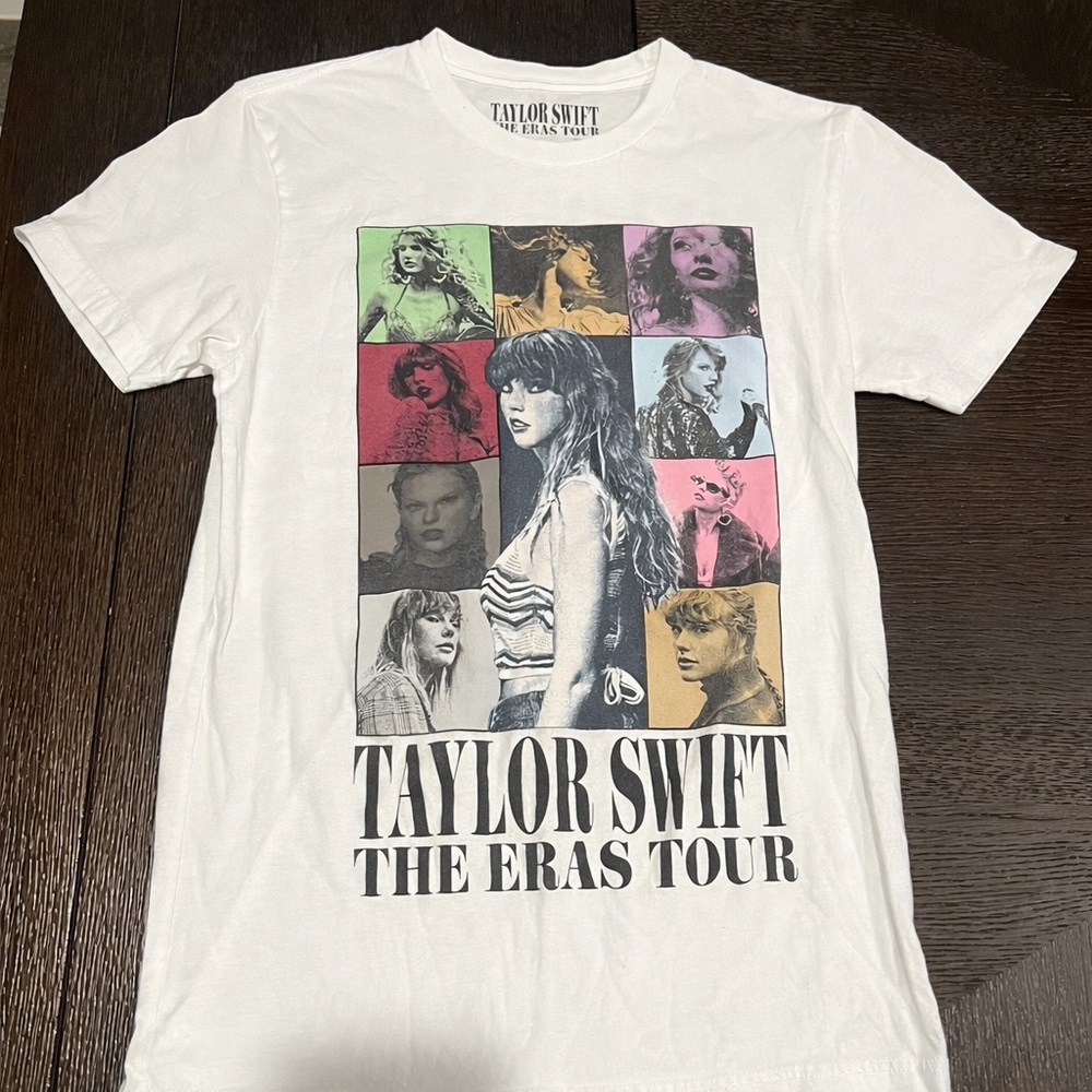 Taylor Swift The Eras Tour 2023 Concert Tee White XS | Official Merch | Swiftie